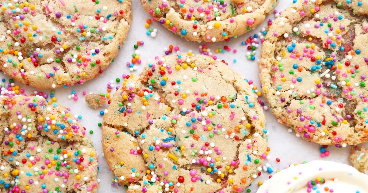 Vegan Funfetti Cookies The Little Blog Of Vegan