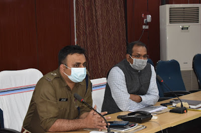 विभागों की समीक्षा बैठक, AnjNewsMedia, Departments Review Meeting
