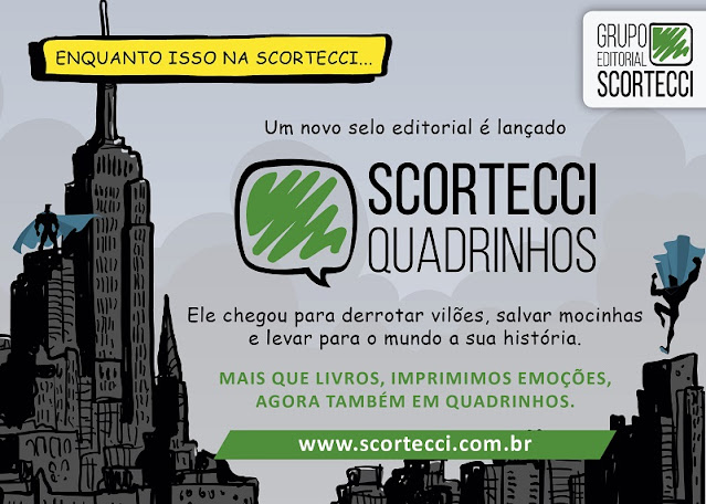 Quadrinhos na Scortecci