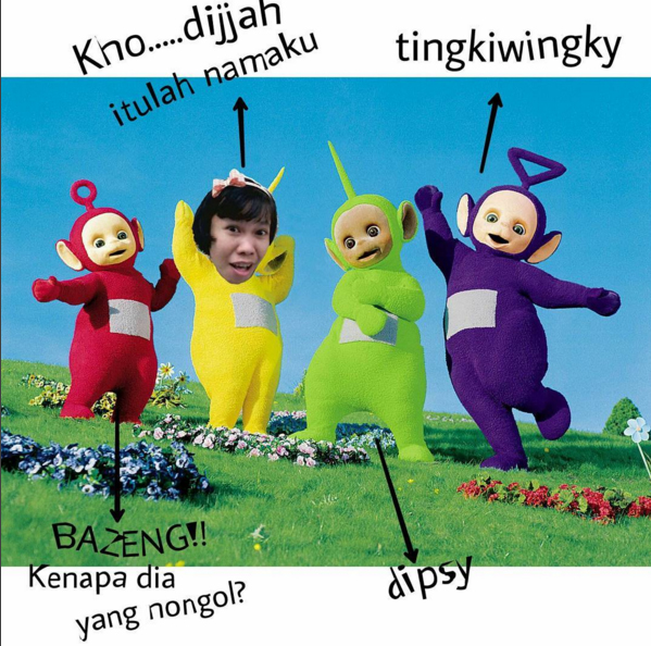 15 Meme Teletubbies Indonesia Lucu yang bikin Ngakak - Gambar Lucu Terbaru