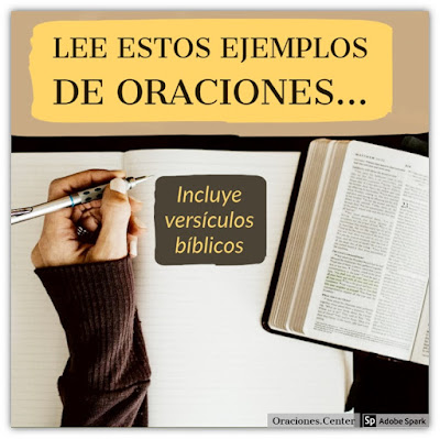 Ejemplos de Oraciones Cristianas Ejemplos de Oraciones Cristianas