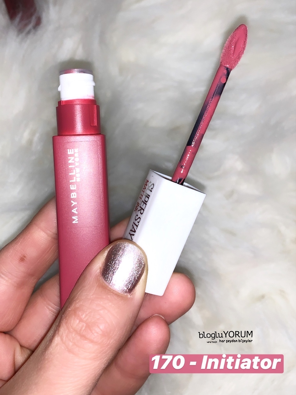 Maybelline Super Stay Matte Ink Pink Edition Likit Mat Rujlar 155 160 170 175 180 Blogluyorum Gokce Bagtir Kozmetik Yasam Alisveris Makyaj Blogu