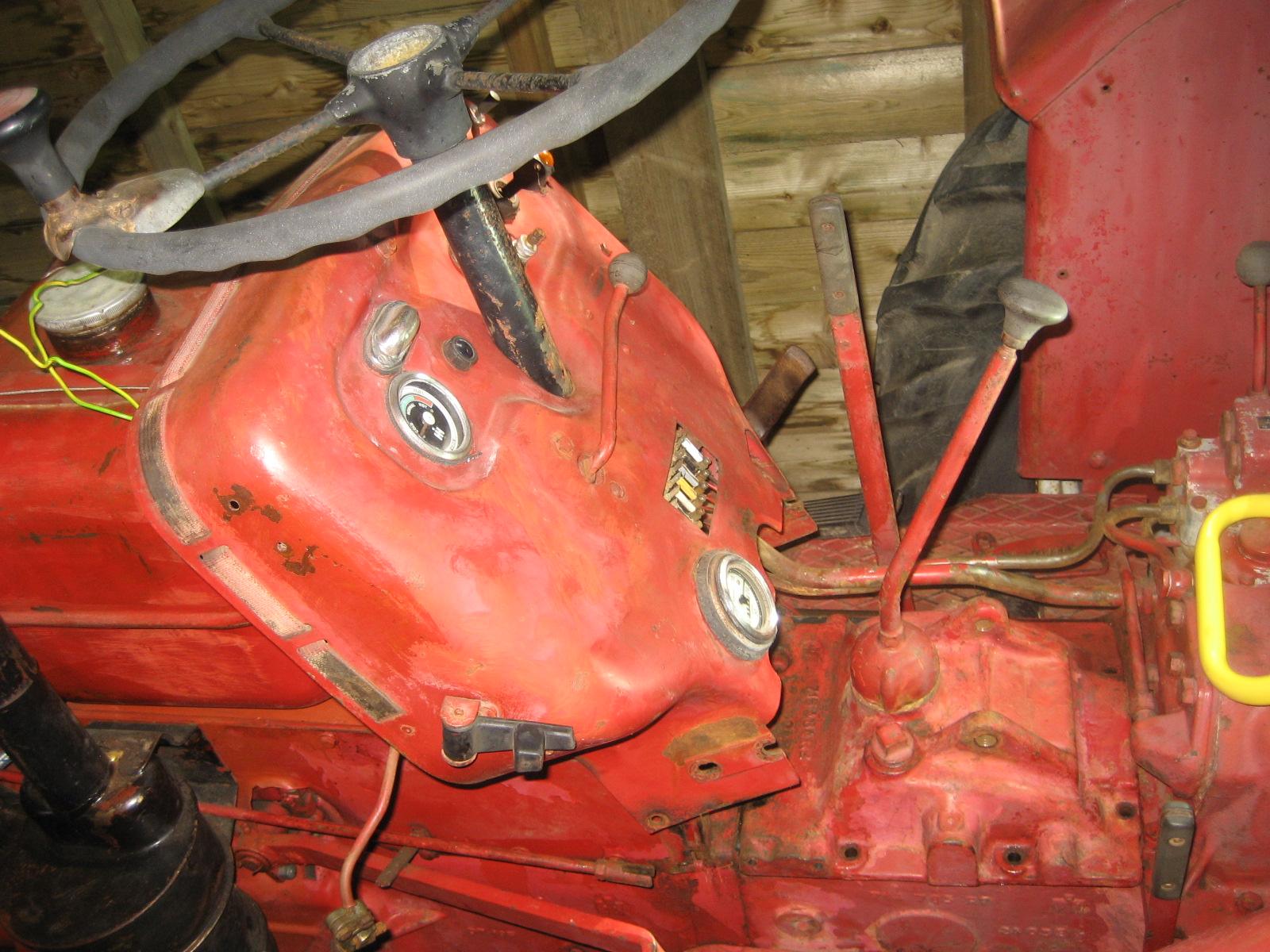 Pommeau De Levier De Vitesse McCormick IHC D212-D219 - Neuf Pour Tracteur Ancien