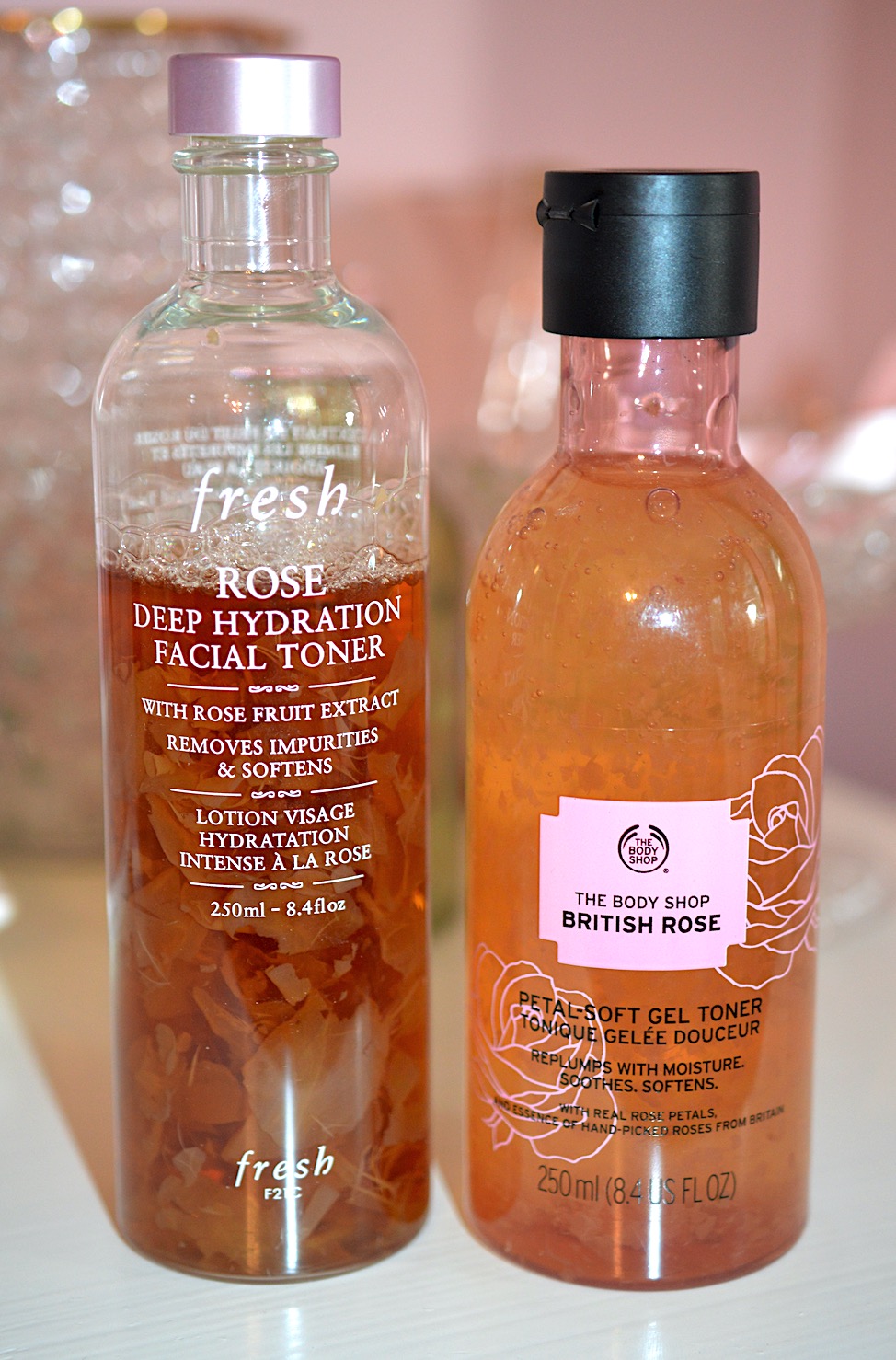 FRESH Rose Toner vs. The Body Shop British Rose | Classically Contemporary