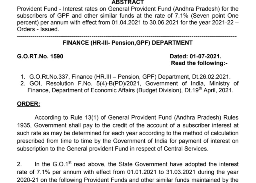GPF And Other Similar Funds At The Rate Of 7 1 Seven Point One gpf-and-other-similar-funds-at-the-rate-of-7-1-seven-point-one