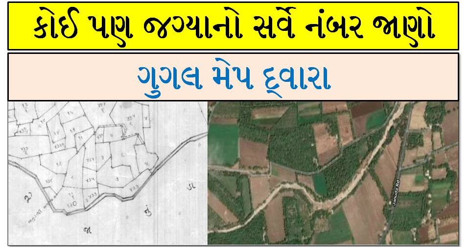 Village Map Of Gujarat State Know Your Revenue Survey Number Through Google Map