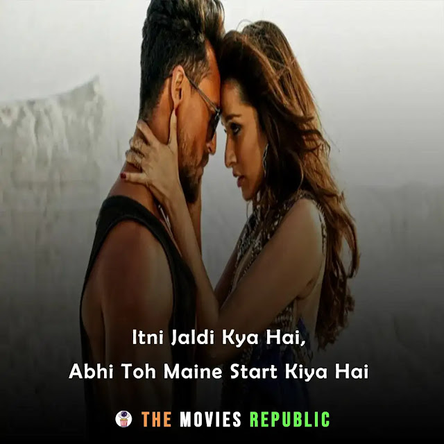 baghi movie dialogues, baghi movie quotes, baghi movie shayari, baghi movie status, baghi movie captions