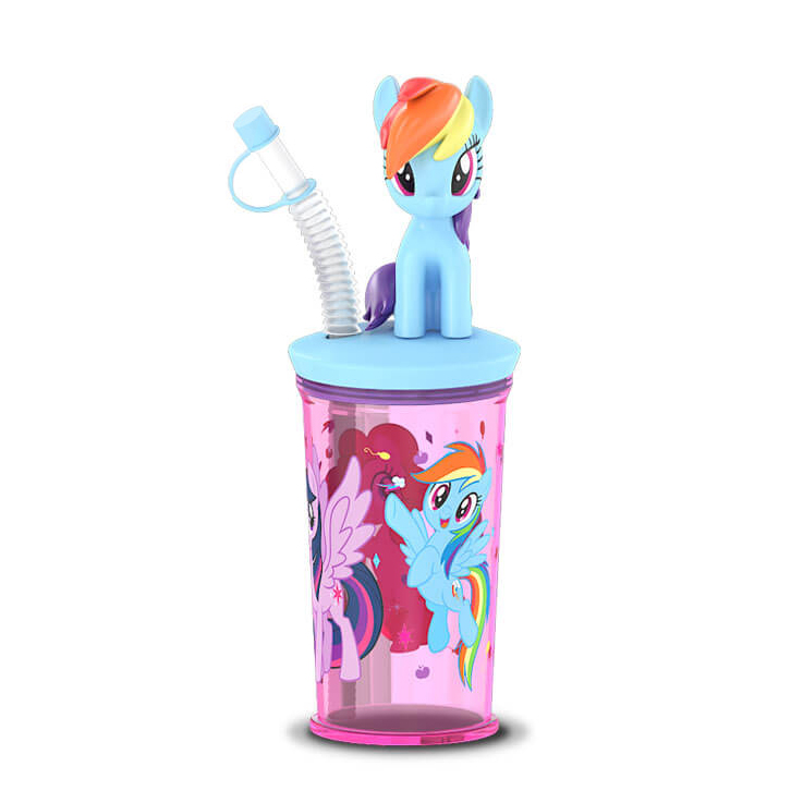 My Little Pony Drink & Go Rainbow Dash Figure by Relkon | MLP Merch