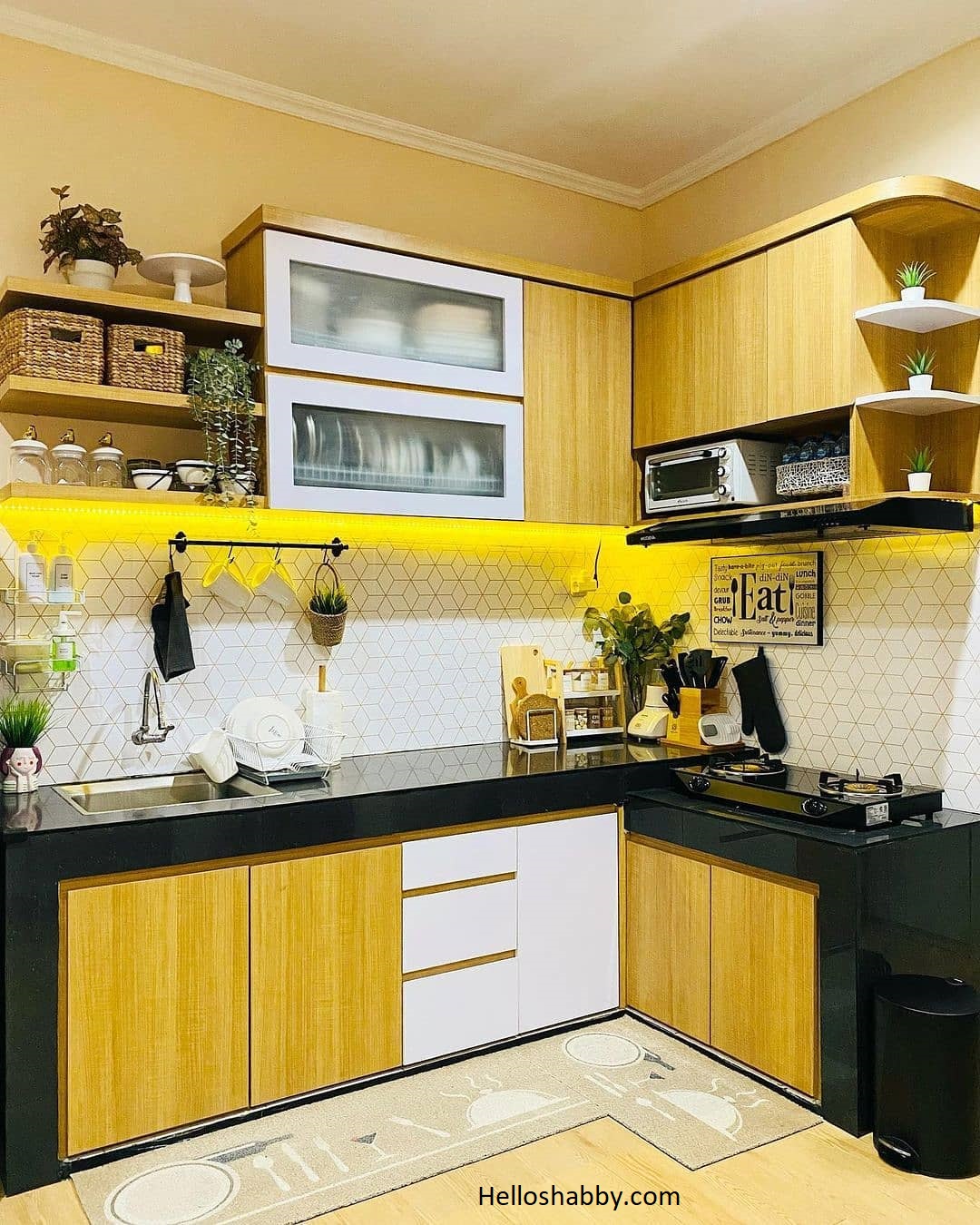 7 Inspirasi Terbaru Desain Dapur Kecil & Kitchen Set Minimalis Modern
