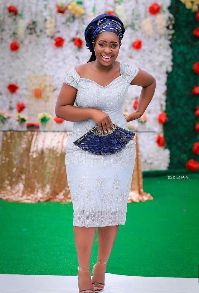 30+ Latest White Lace Styles for Aso ebi and Owambe 2023-2024 ...