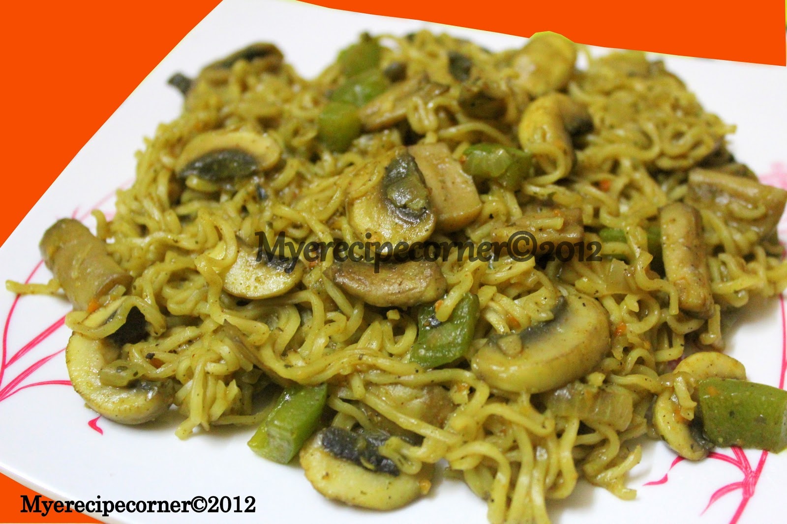Mye's Kitchen Mushroom Maggi Noodles