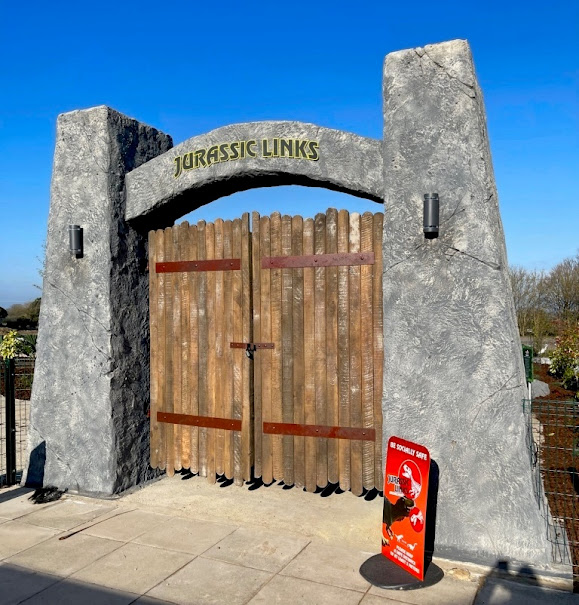 Jurassic Links Adventure Golf at Kingsway Golf Centre in Melbourn. Photo by Simon Baker, HM Adventure Golf, March 2021