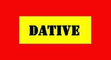 Дателен падеж в английски език Dative case in English