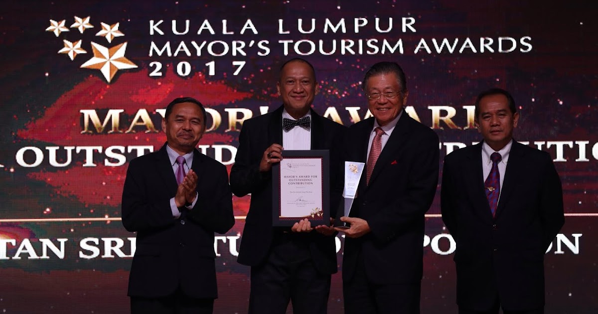 Winners of Kuala Lumpur Mayor’s Tourism Awards 2017  MYTRAVELLICIOUS