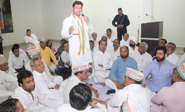 Workers: Ashok Tanwar, not a red-pink turban, but will come in the rally under Congress flag