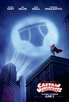 17. Captain Underpants: The First Epic Movie 2017