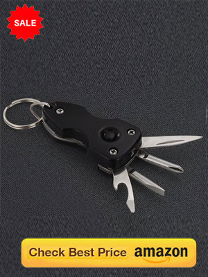 Smart Keyring for With LED and Multitools