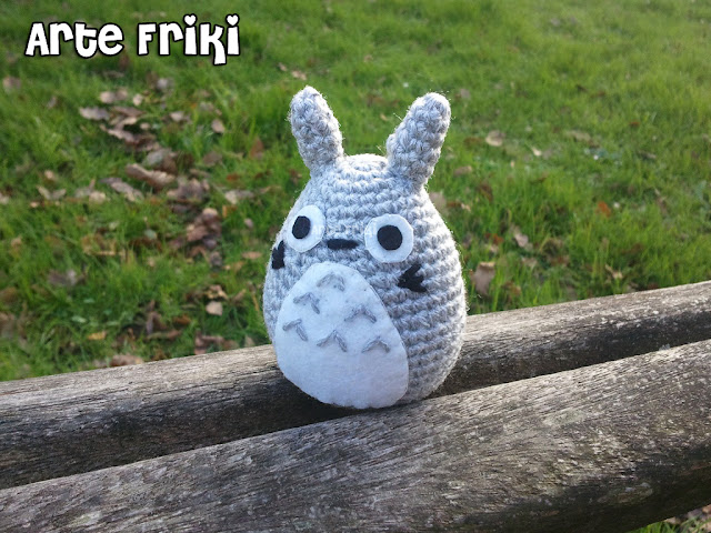 Totoro amigurumi chibi crochet ganchillo