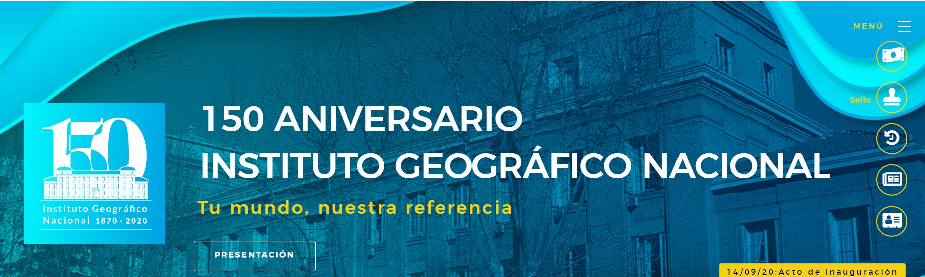 Blog IDEE 150 Años del Instituto Geográfico Nacional