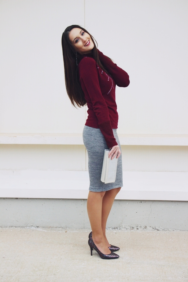 How to look chic and warm: Berry & Gray Knitwear.