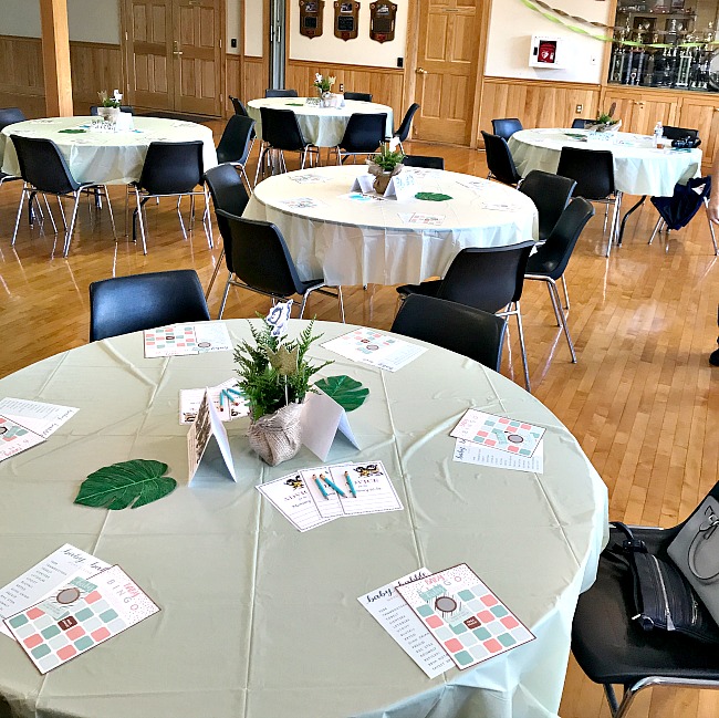 Where The Wild Things Are Baby Shower Homeroad Room Filled With Tables And Chairs For The Party Advice Mommy Centerpieces Baby Shower Where Wild Things Are