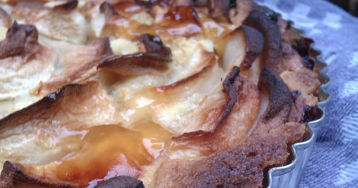 Frau Frieda: Apfel-Marzipan-Tarte