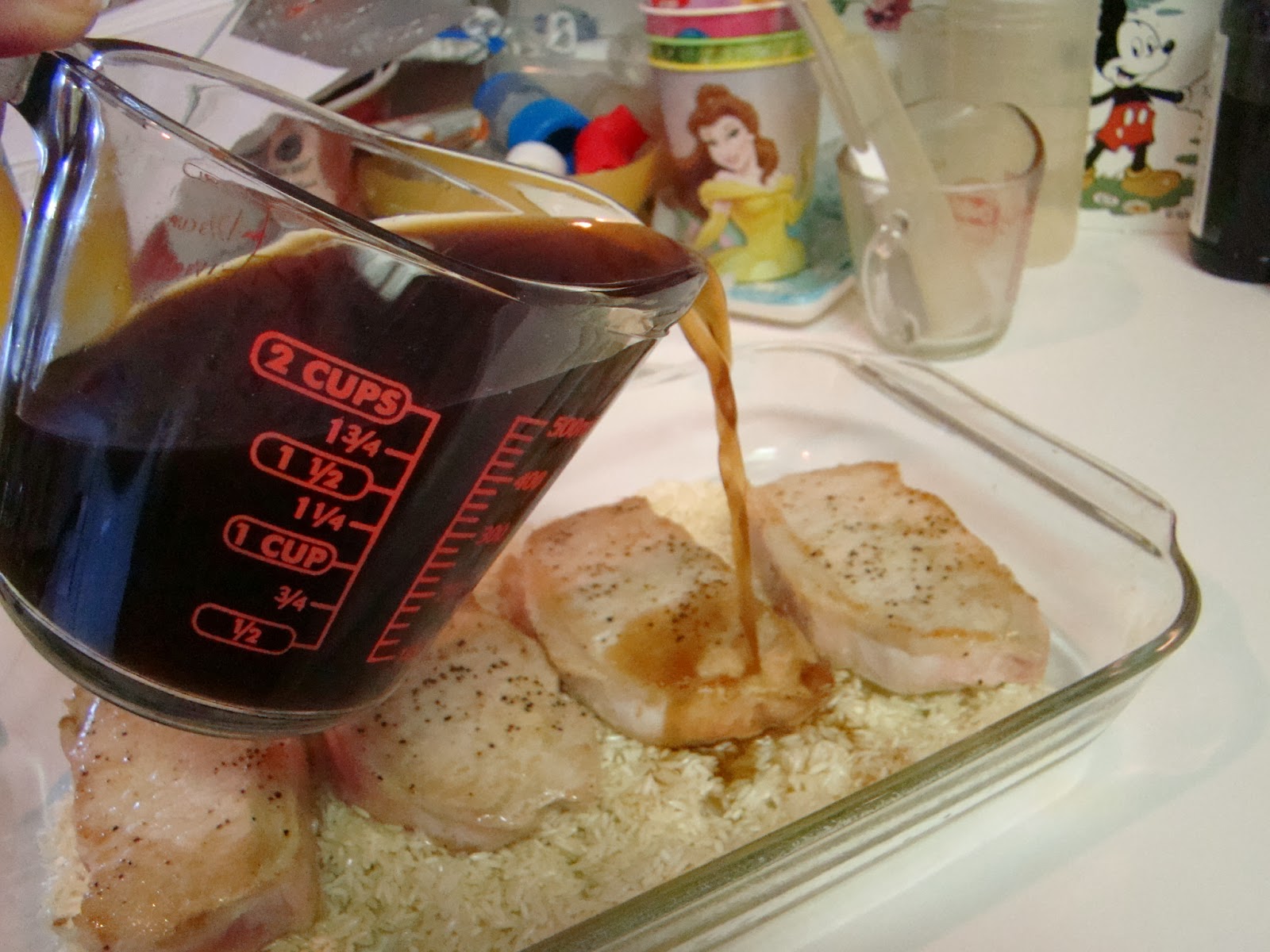 Dinner with the Grobmyers Trisha Yearwood's Pork Chops and Rice