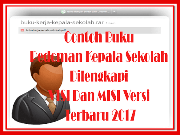 Contoh Buku Pemikiran Kepala Sekolah Lengkap Dengan Visi Dan Misi Versi
Terbaru 2017