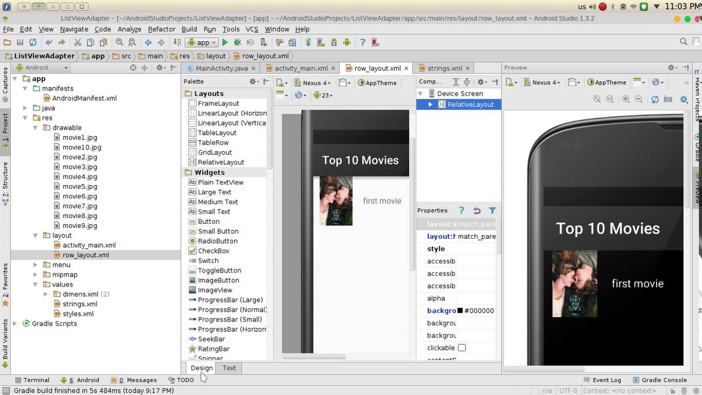 android studio listview part of page android studio listview part of page