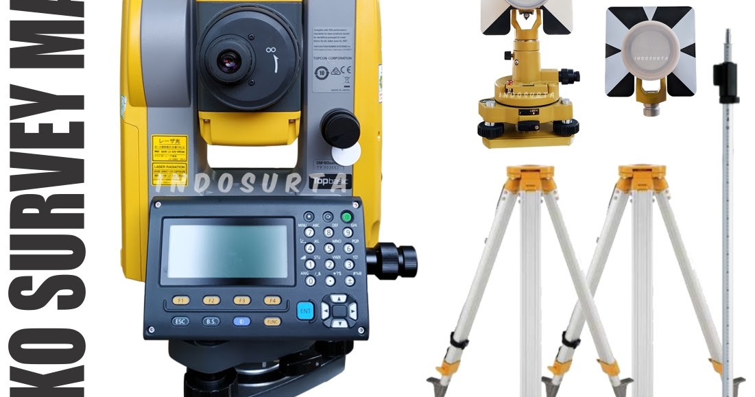 Jual Baru Total Station Topcon GM-55 di Panakukang Makassar | INDOSURTA