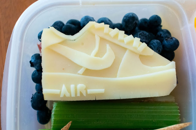 How to Make a Nike Air Force 1 Shoes Food Art Bento Lunch Recipe!