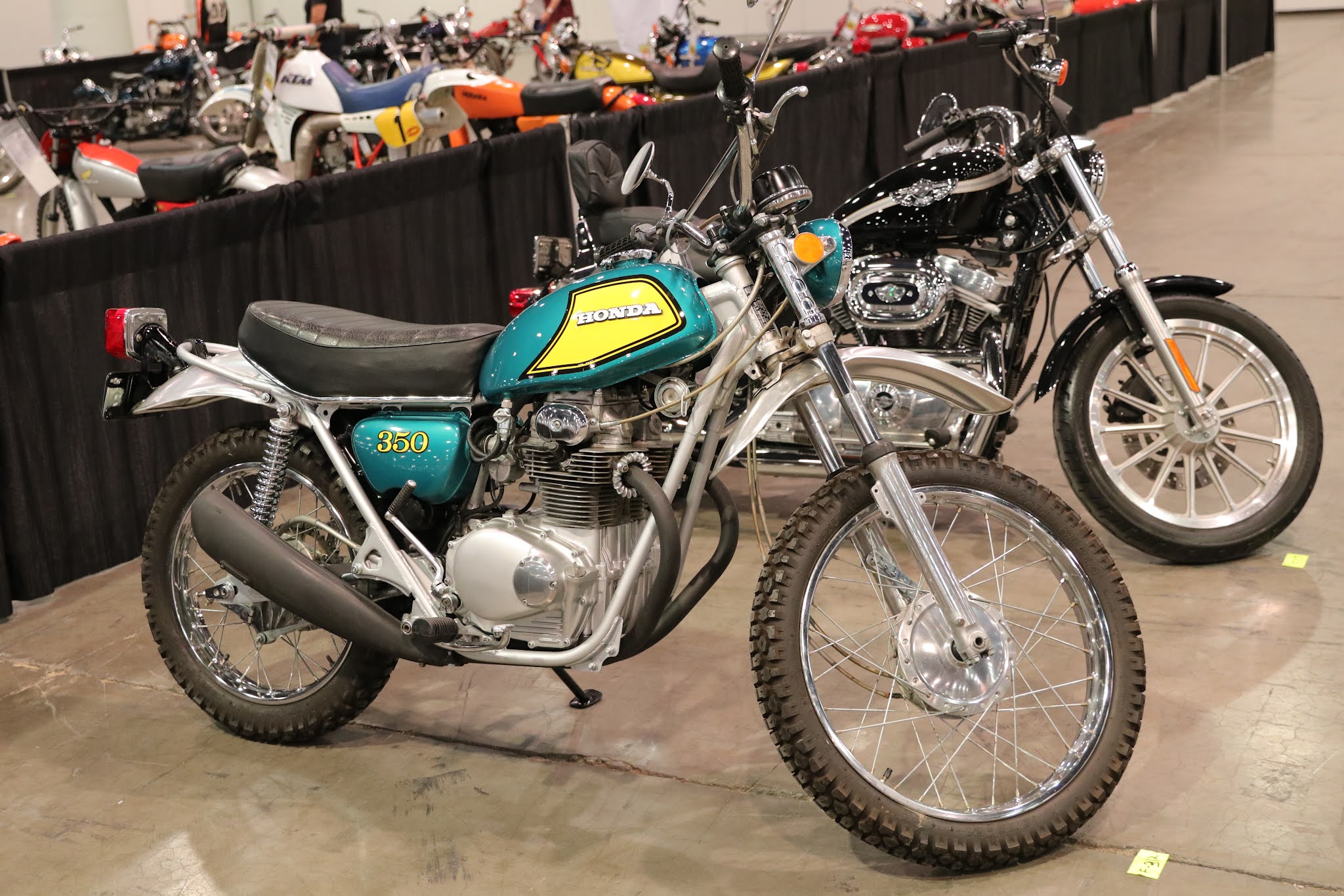 OldMotoDude 1973 Honda SL350 sold for 6,600 at the 2021 Mecum Las