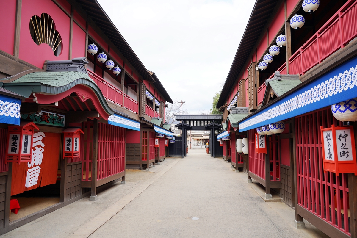 吉原花街 重建過程