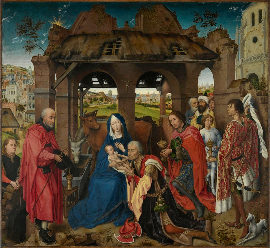 Imágenes Roger van der Weyden. La adoración de los Magos Imágenes Roger van der Weyden. La adoración de los Magos