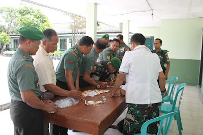 KODIM SRAGEN TAK BOSAN INGATKAN ANGGOTA BAHAYA NARKOBA