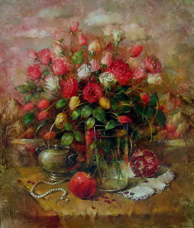 Helen Illichova [Елена Ильичева] 1958 ~ Ukrainian painter