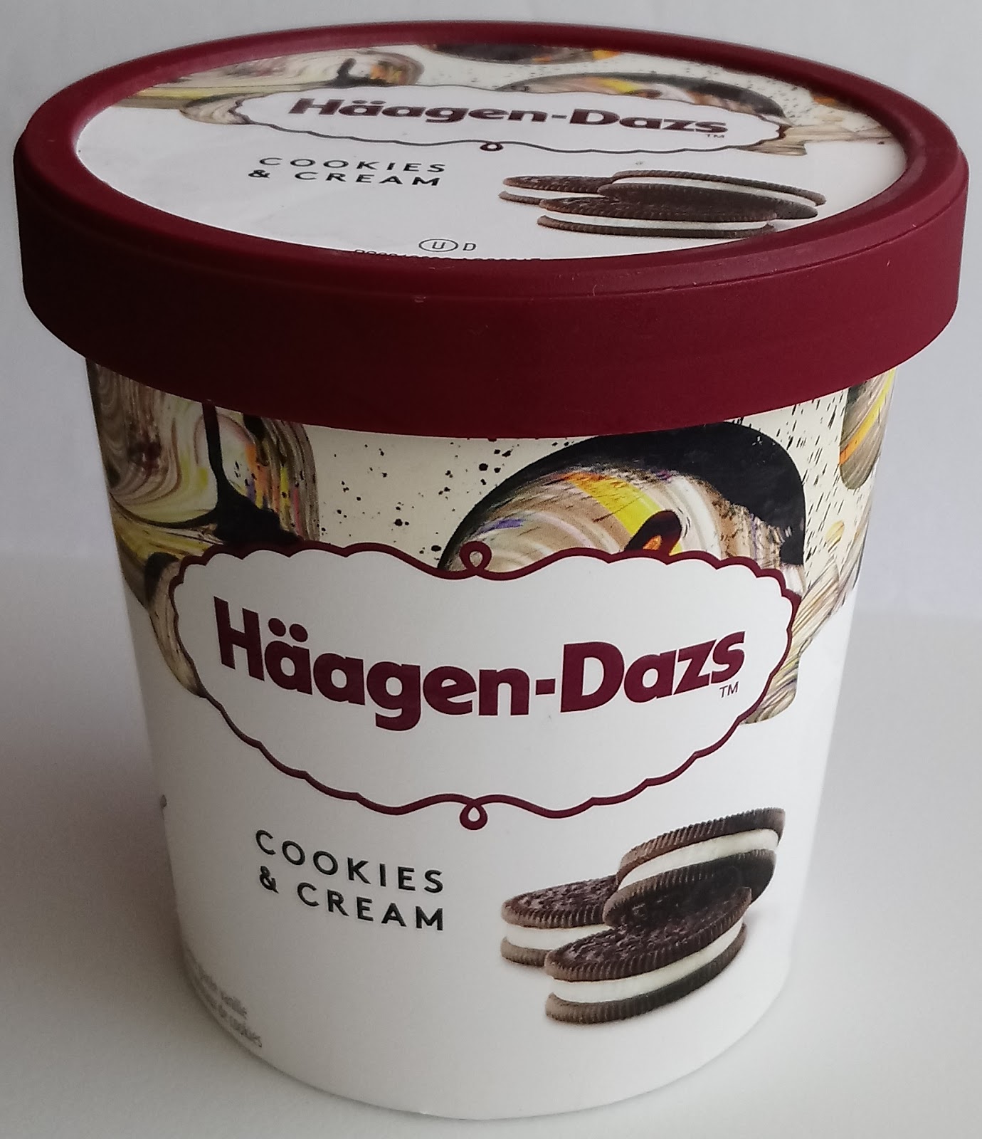 Chwile zasłodzenia lody HaagenDazs Cookies & Cream