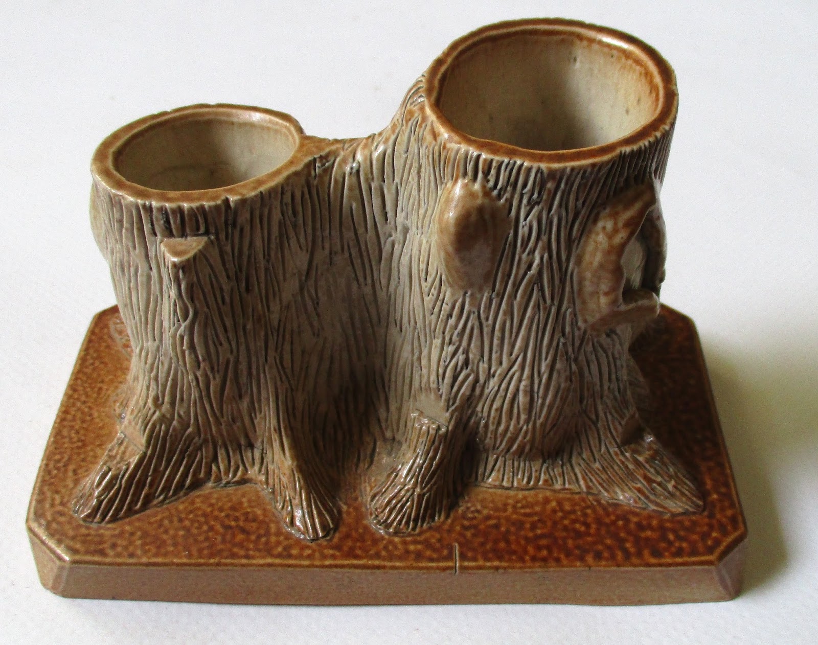 Sewer Tile Sewer Pipe Pottery Antique American Folk Art Sculpture by