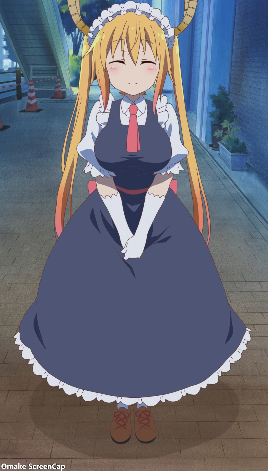 Joeschmo's Gears and Grounds: 10 Second Anime - Kobayashi-san Chi no Maid Dragon - Episode 1