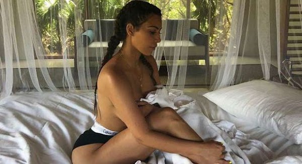 Kim Kardashian adora los tratamientos spa en casa