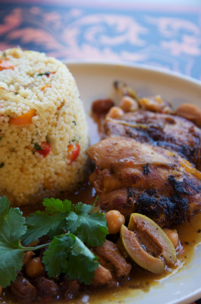 Scrumpdillyicious: Moroccan Chicken Stew with Vegetable Couscous
