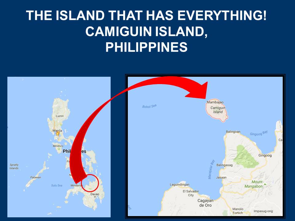 SCUBA and Travel The Island that has everything! Camiguin Island