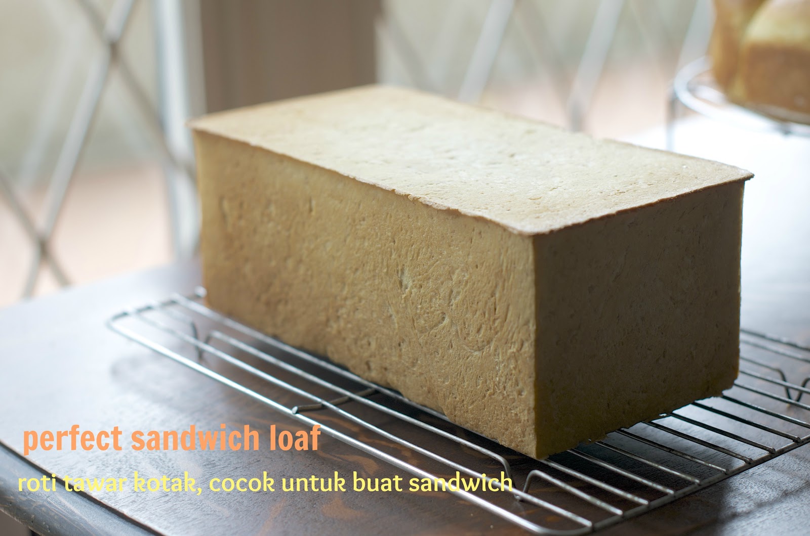 Indonesian Medan Food: Sandwich Loaf ( Roti Tawar Kotak )