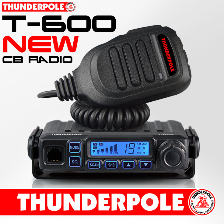 Delboy's Radio Blog Thunderpole T600 CB Radio Adjustments and OnAir Test