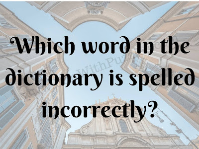 Dictionary Word Riddle Dictionary Word Riddle