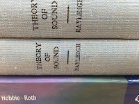 Theory of Sound, by Lord Rayleigh, superimposed on Intermediate Physics for Medicine and Biology.