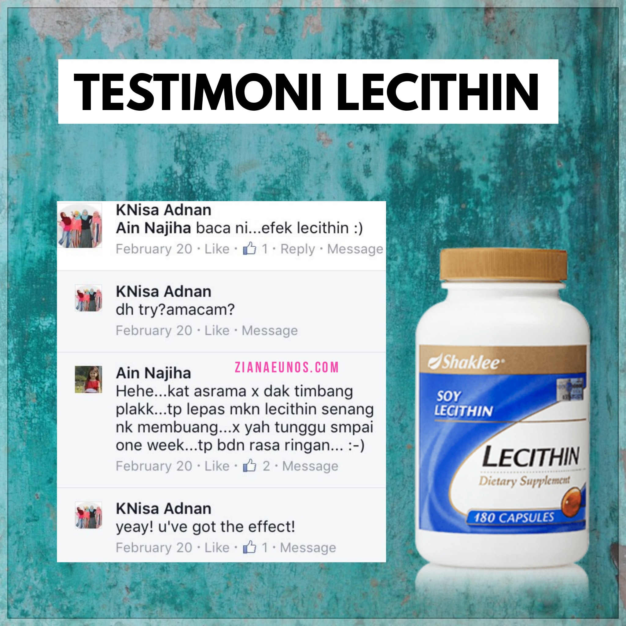 Lecithin Shaklee Keistimewaan, Kebaikan, Siapa yang Perlukan, Cara Makan dan Testimoni