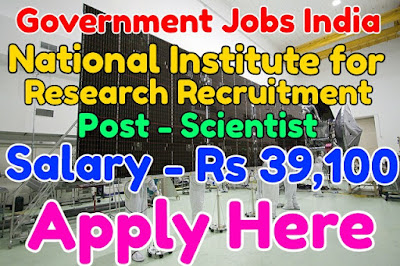 National Institute for Research in Tuberculosis Recruitment