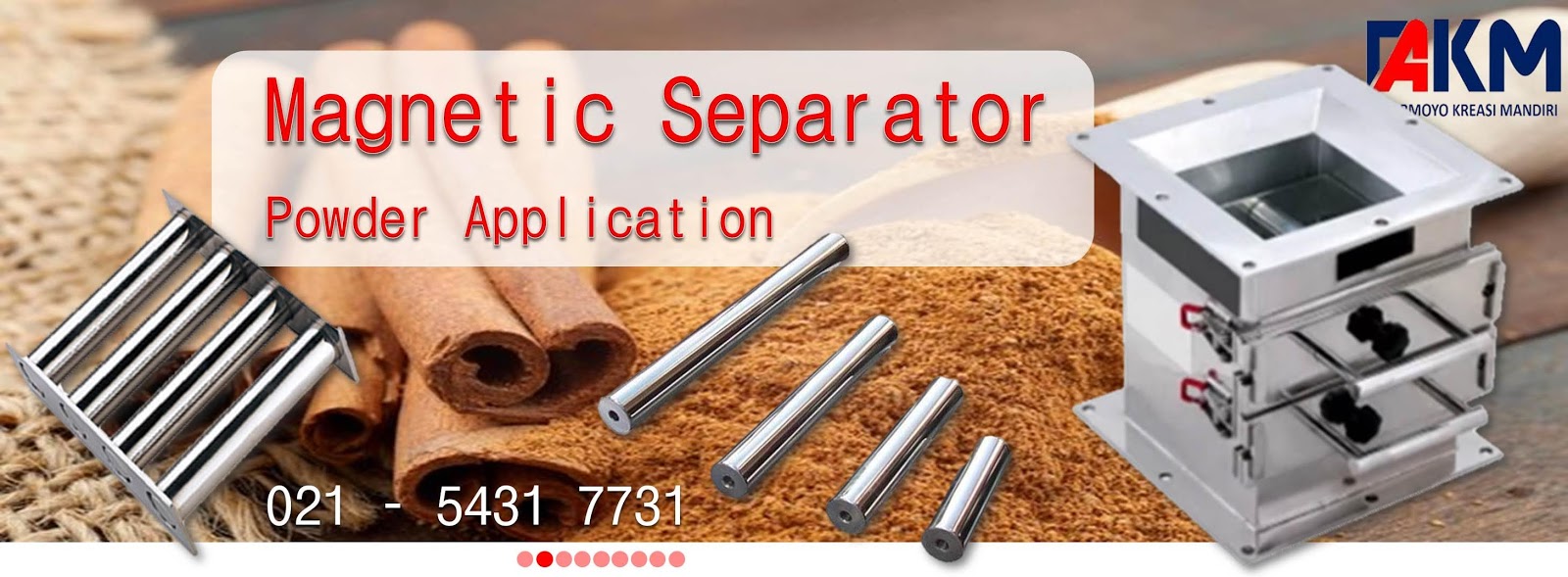 magnetic separator powder