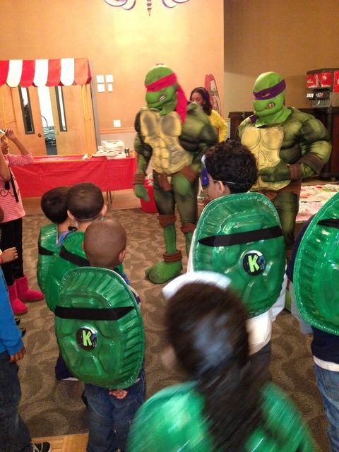 ninja turtle birthday party